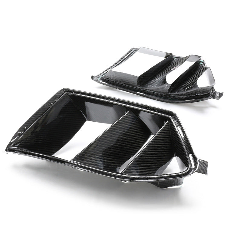 Dry carbon fiber for BMW G80 and G82 front bumper vents
