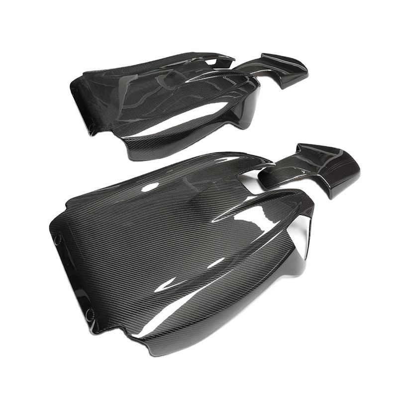 Dry Carbon Fiber Seat Back Cover Replacement Style For BMW M3 G80 X3M X4M X5M Interior Parts
