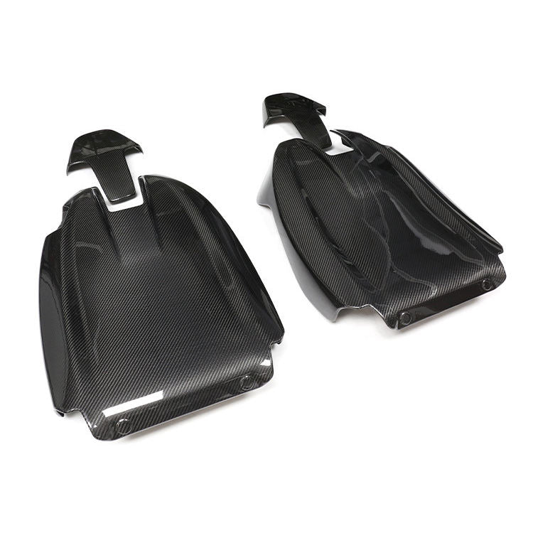 Dry Carbon Fiber Seat Back Cover Replacement Style For BMW M3 G80 X3M X4M X5M Interior Parts