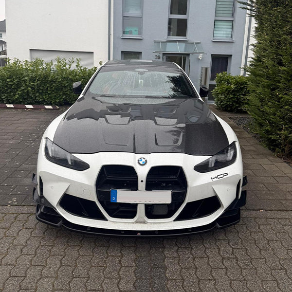 Dry carbon fiber hood for BMW G80 and G82