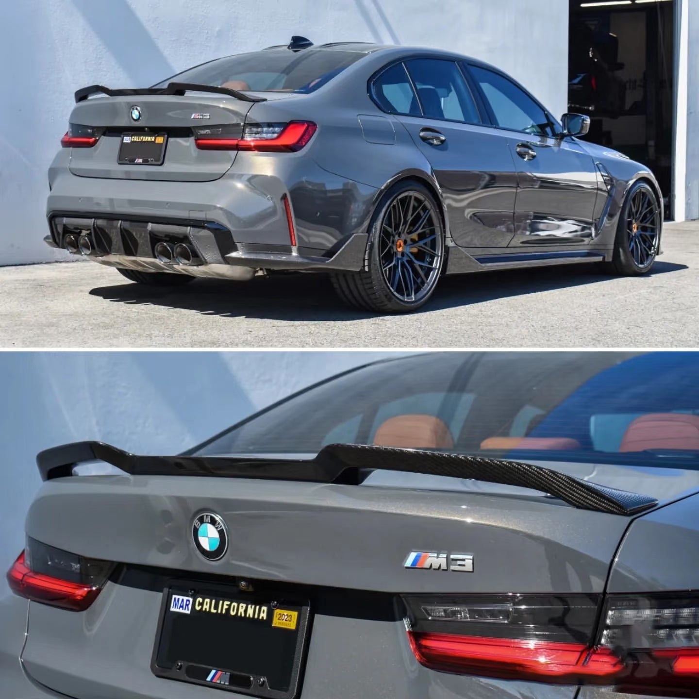 BMW G87/G80/G82 Day Carbon Fiber V Spoiler