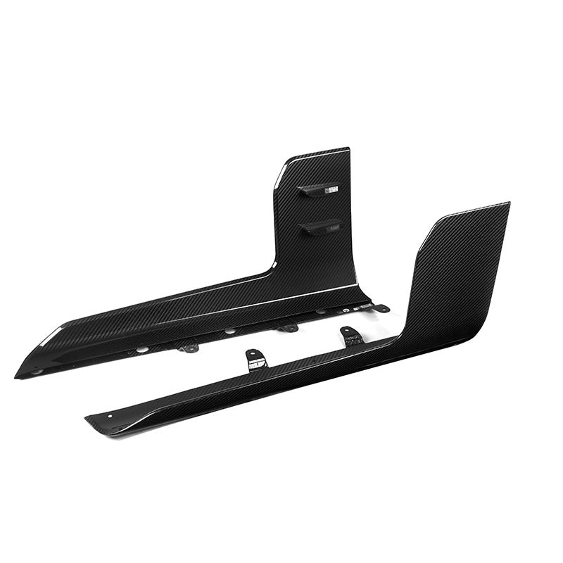 BMW M2 G87 Dry carbon fiber side skirt - Amxnx