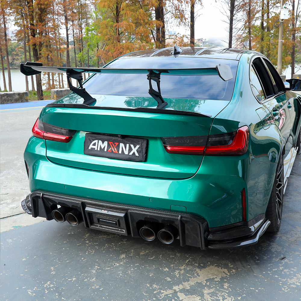 AMXNX's Day carbon fiber rear diffuser for BMW M3 G80 G81 & M4 G82 G83 (2021+)