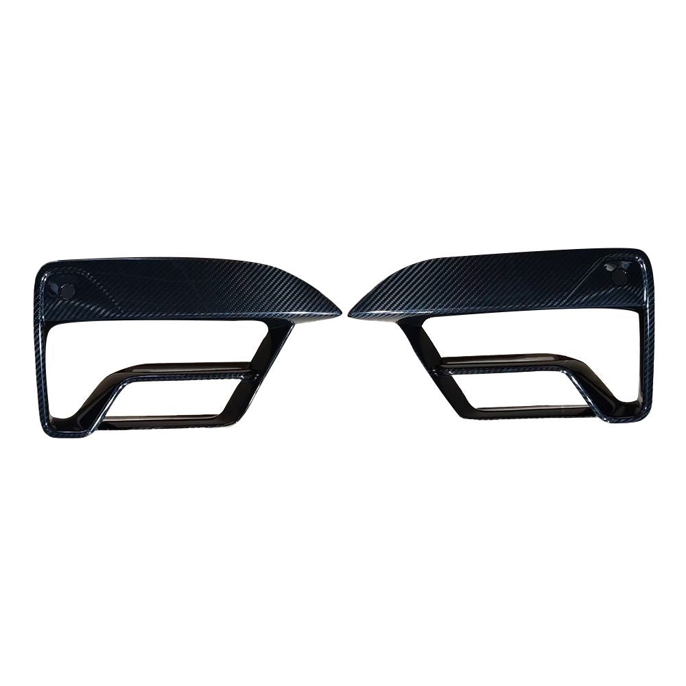 BMW M5 F90 Dry carbon fiber fog lamp frame - Amxnx