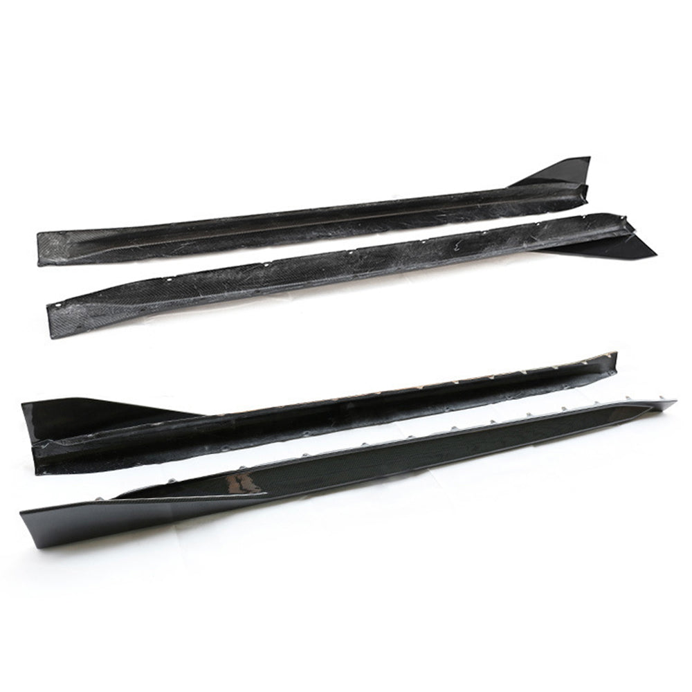BMW M3/M4 G80/G82/G83 Dry Carbon Fiber MP Side Skirt - Amxnx