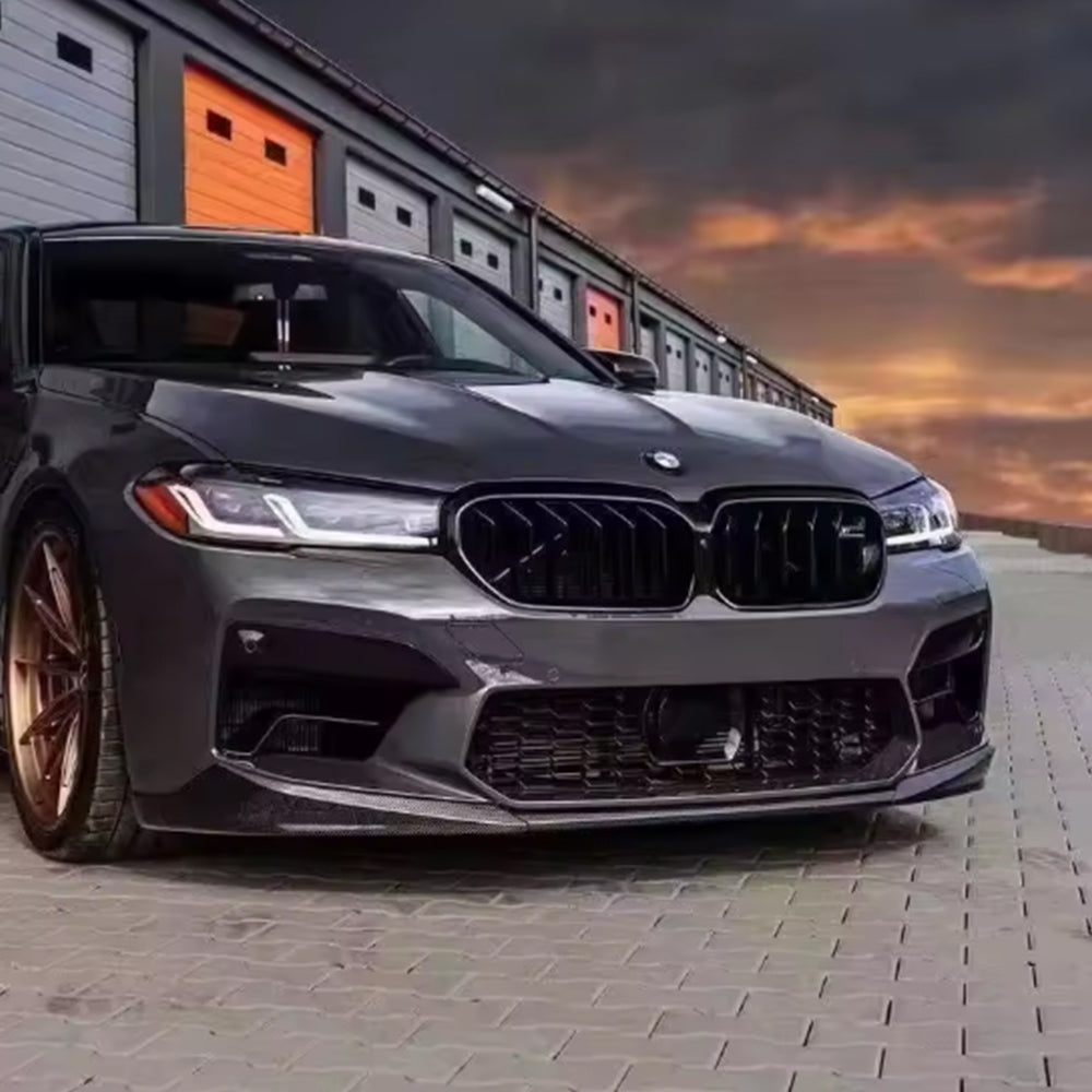 BMW M5 F90 Dry Carbon Fiber Front Lip - Amxnx
