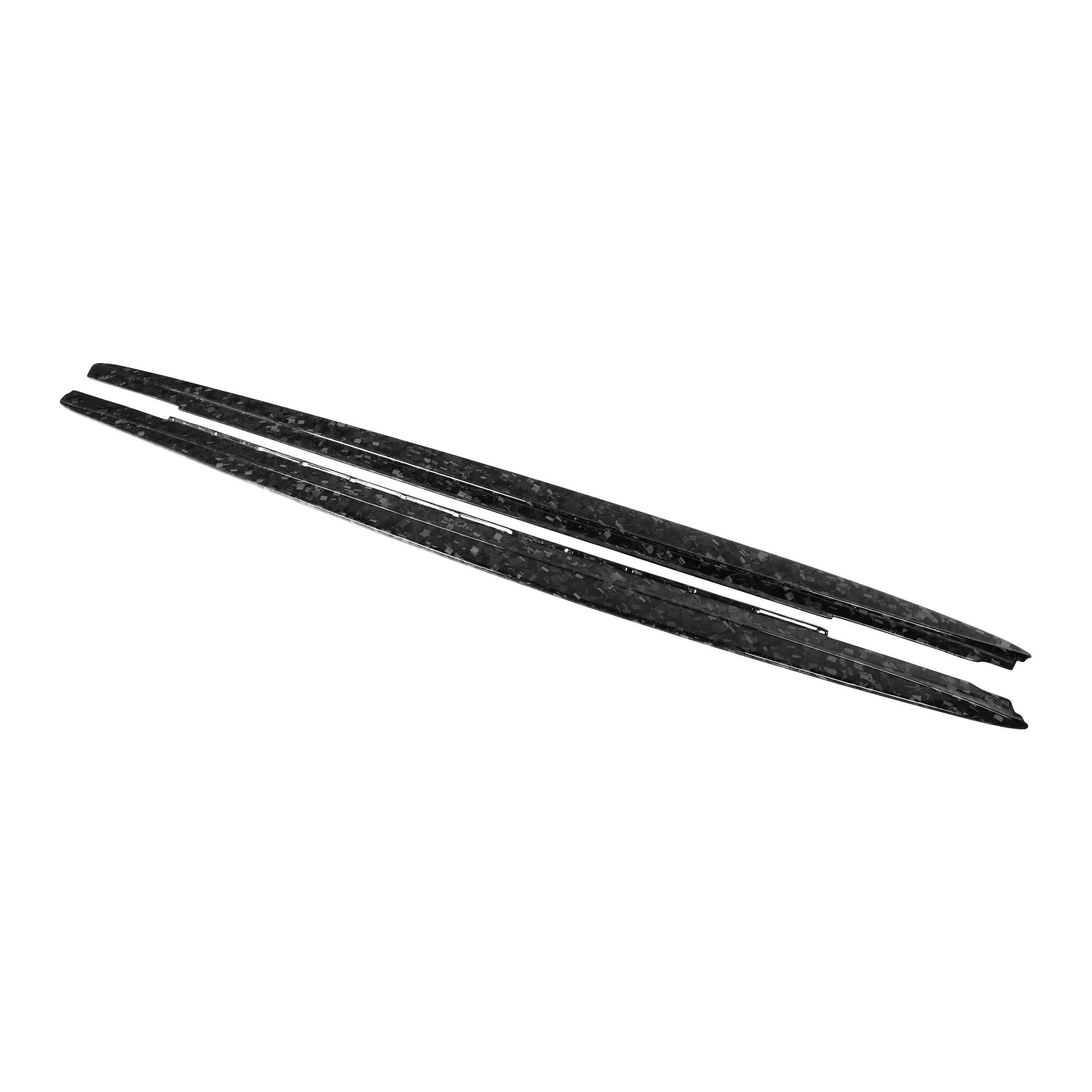 F90 LCI Forged Carbon Side Skirts