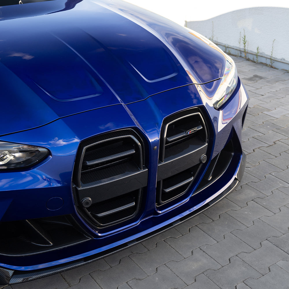 BMW M3/M4 G80/G82 Dry carbon fiber front bar trend - Amxnx