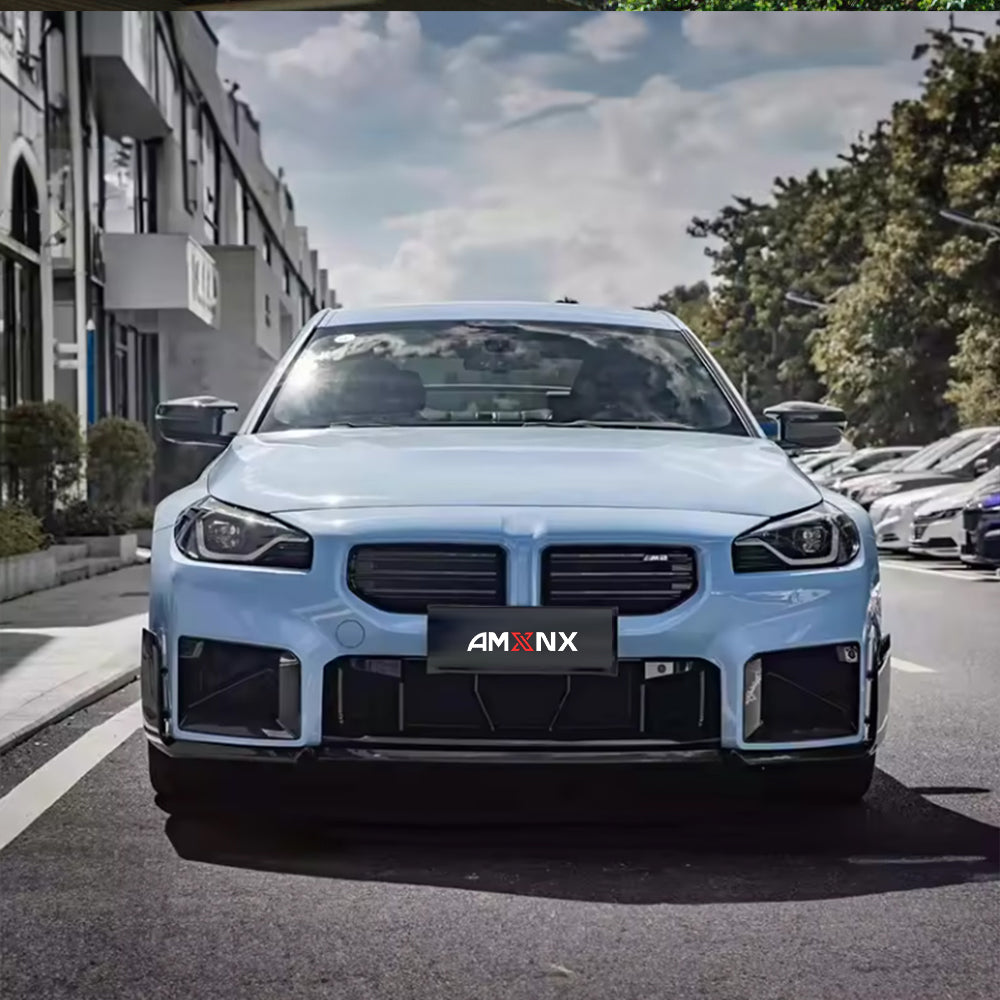 BMW M2 G87 Dry Carbon Fiber MP Front Lip - Amxnx