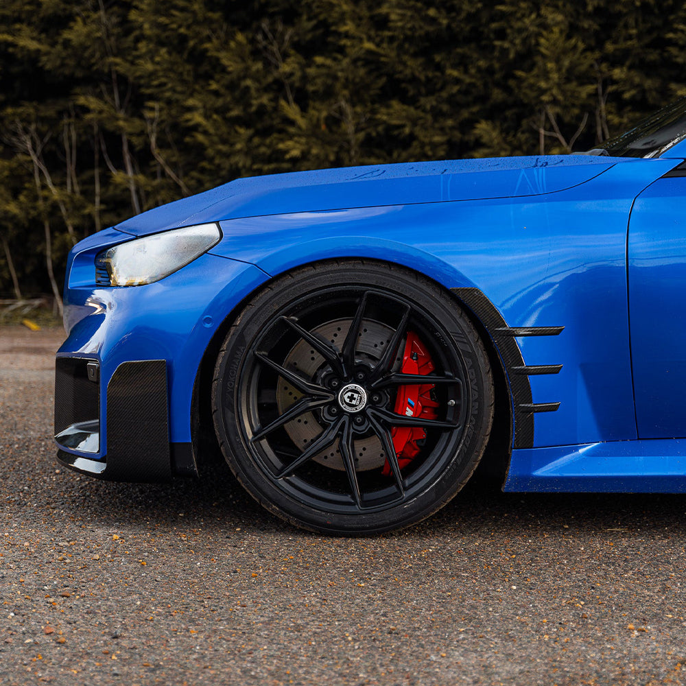 BMW M2 G87 Dry carbon fiber eyebrows - Amxnx