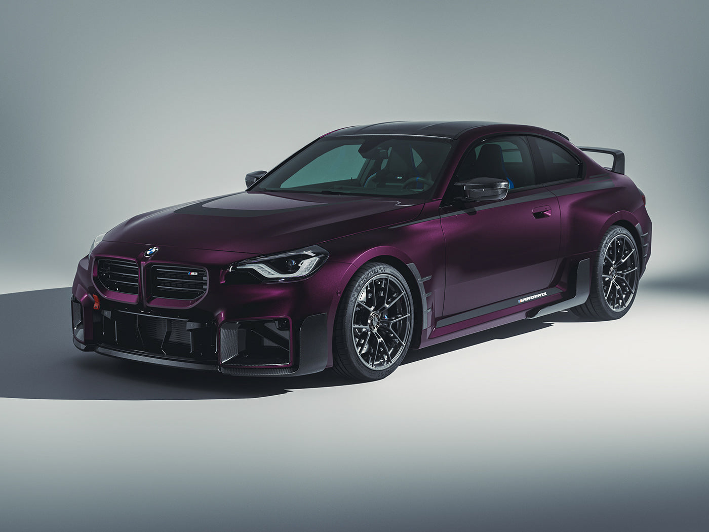 BMW M2 G87 Dry carbon fiber side skirt - Amxnx