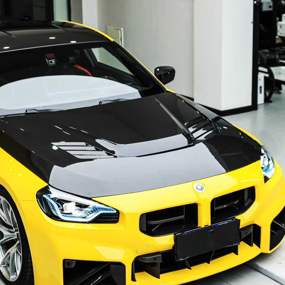 Dry Carbon Fiber Hood for BMW M2 G87 | 1:1 OEM Fitment Upgrade