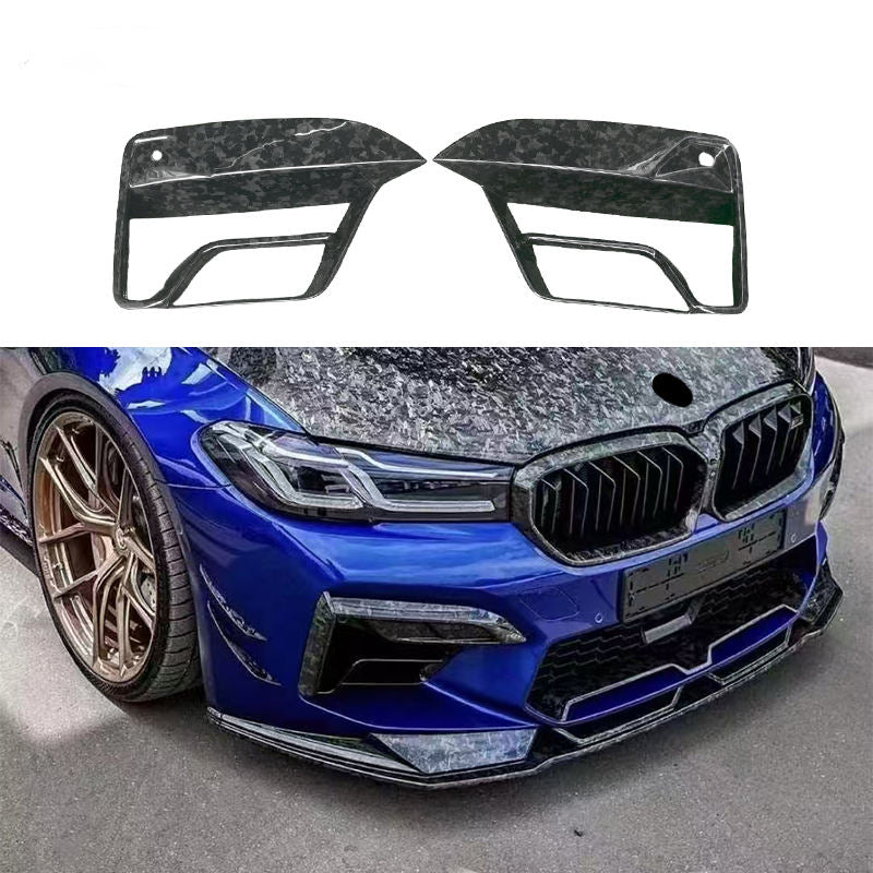F90 LCI Forged Carbon Fog light bezel