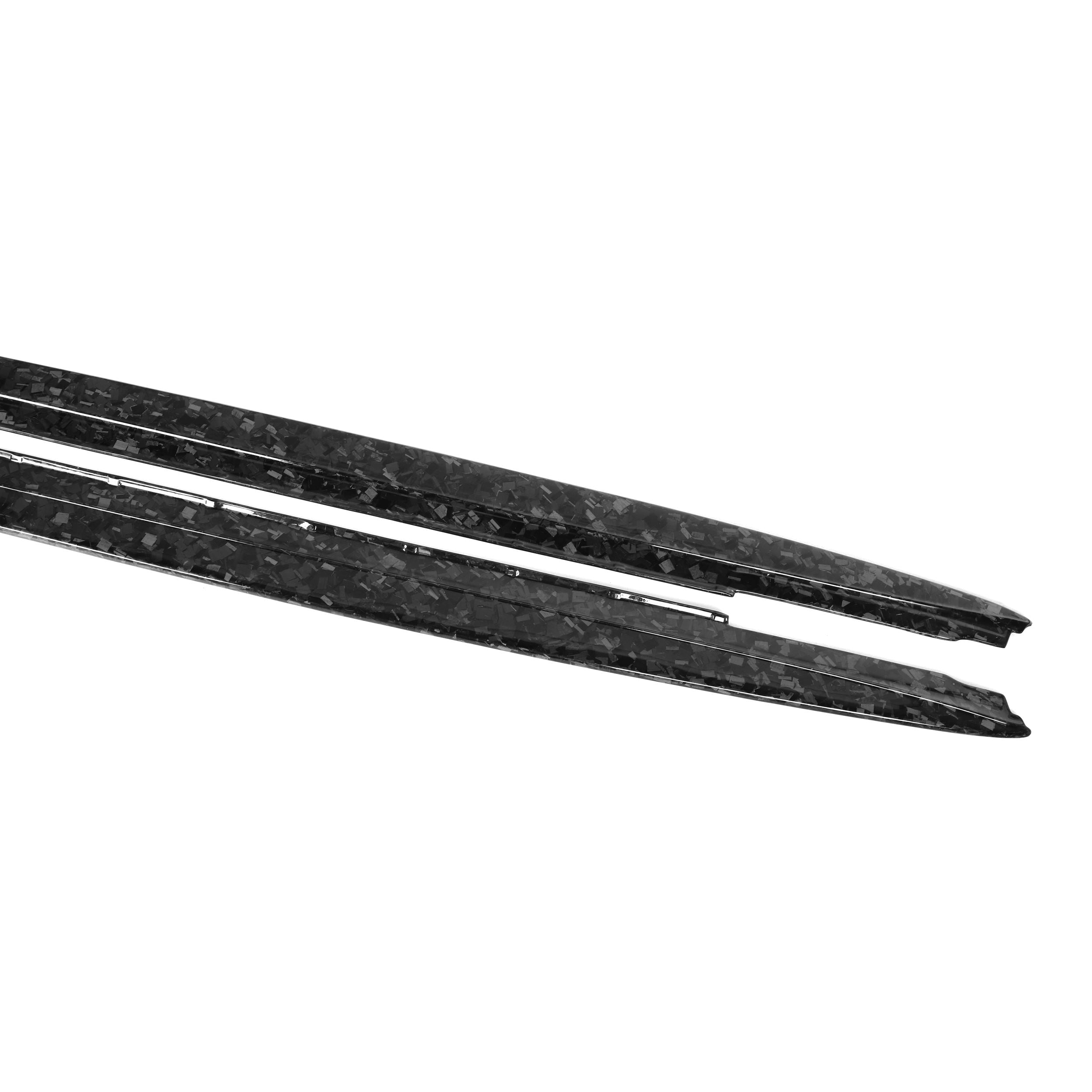 F90 LCI Forged Carbon Side Skirts