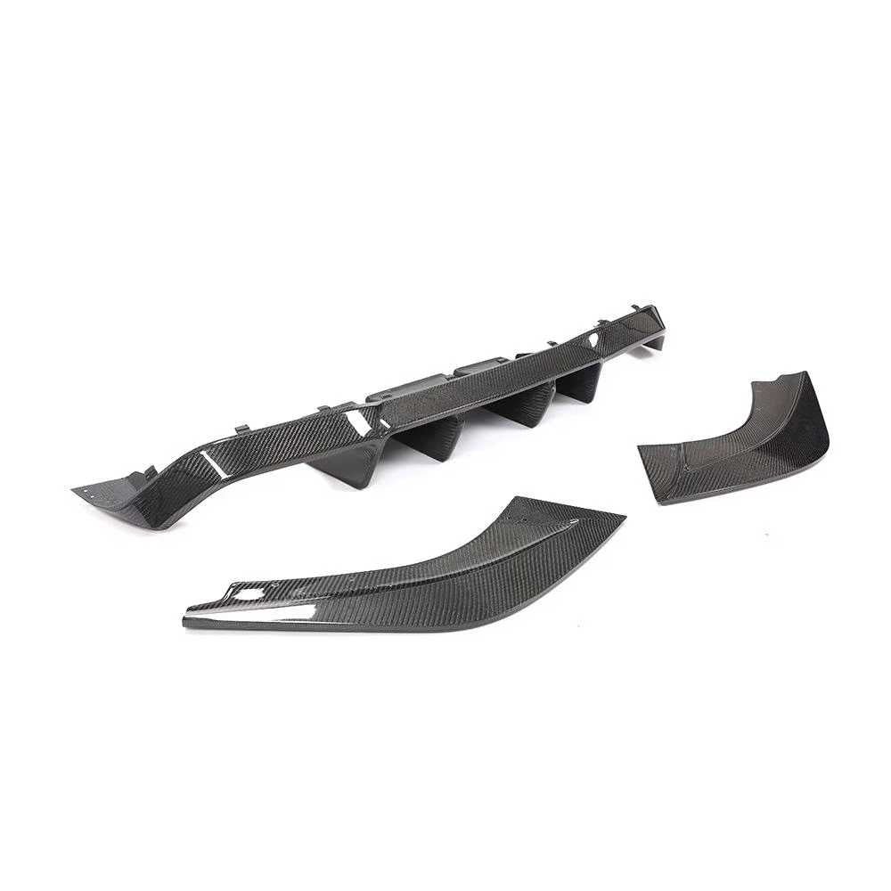 Full Body Kit Upgrade V-Style Carbon Fiber Rear Diffuser (3-Pieces)Fits 2016-2021 F87 M2 Only