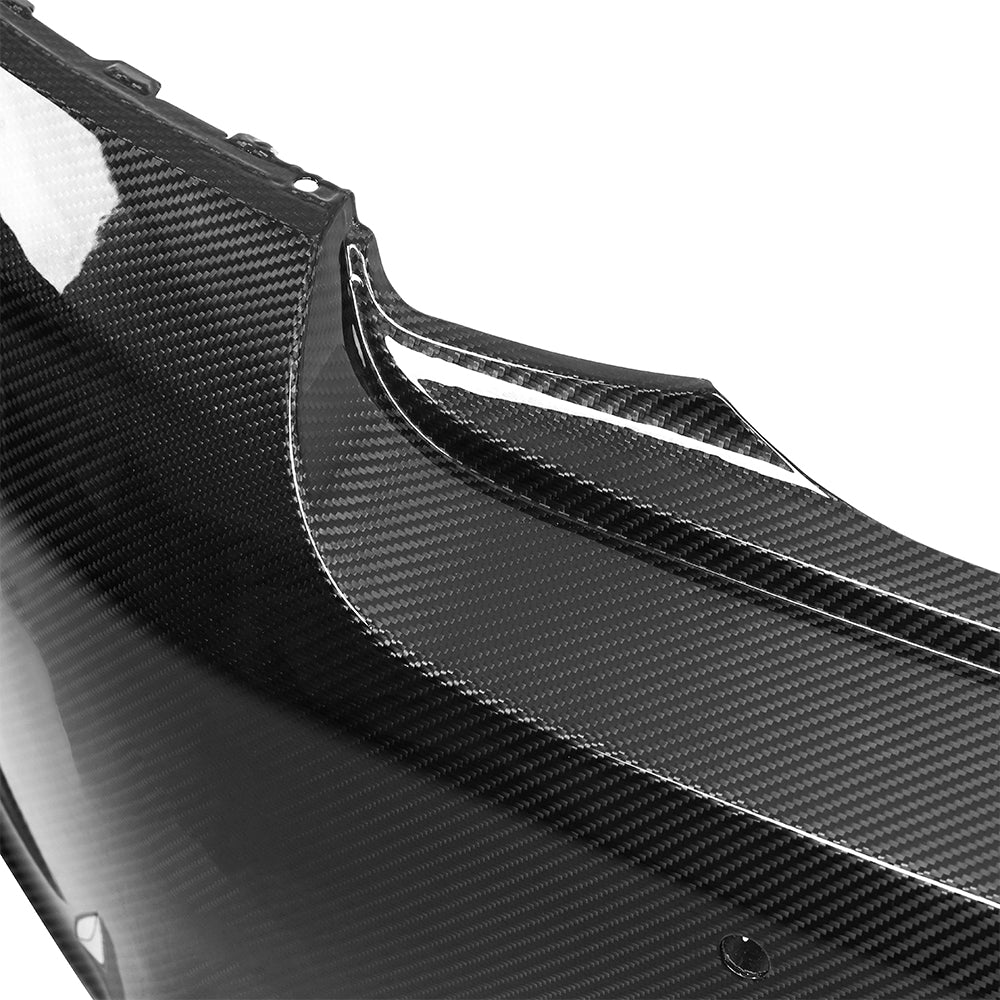 BMW M2 F87 Dry carbon fiber rear bumper - Amxnx
