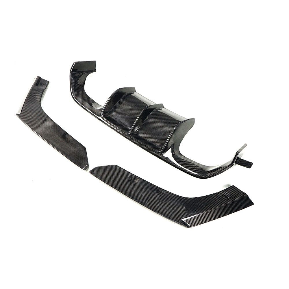 BMW M3/M4 F80/F82 Dry carbon fiber V rear lip - Amxnx