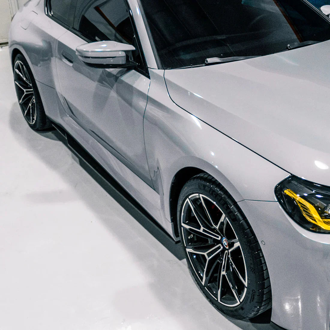 BMW M2 G87 Dry Carbon Fiber R44 Side Skirts - Amxnx
