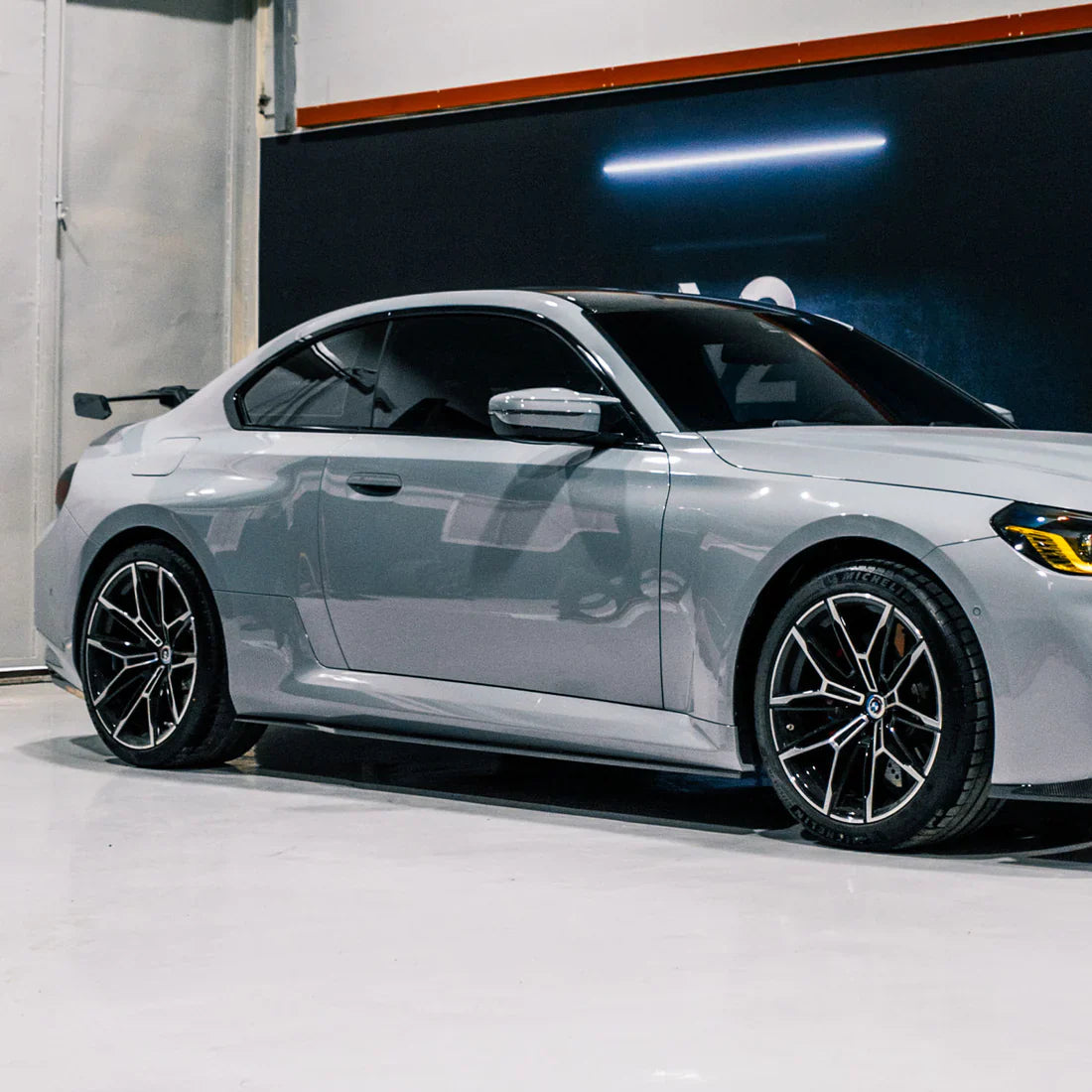 BMW M2 G87 Dry Carbon Fiber R44 Side Skirts - Amxnx