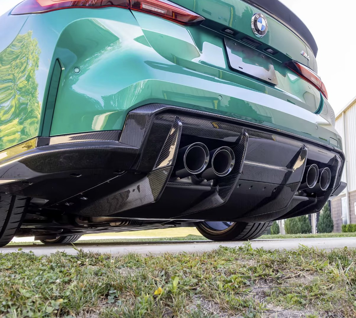 M3 G80 M4 G82 G83 Dry Carbon Fiber Rear Diffuser RSC Style