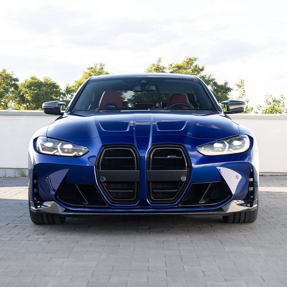 BMW M3/M4 G80/G82 Dry carbon fiber front bar trend - Amxnx