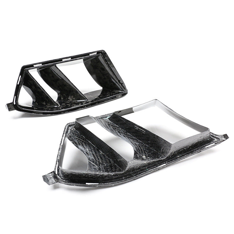 Dry carbon fiber for BMW G80 and G82 front bumper vents