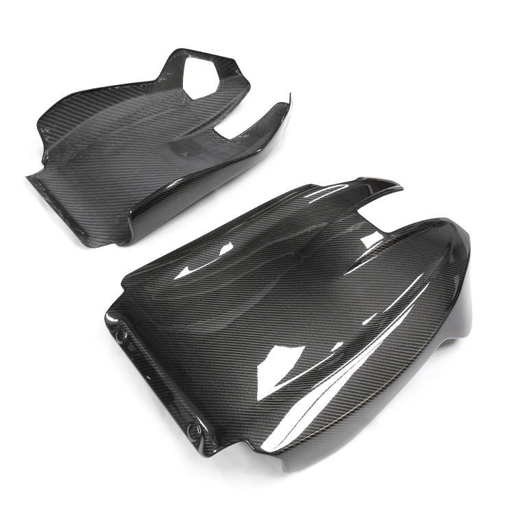Dry Carbon Fiber Seat Back Cover Replacement Style For BMW M3 G80 X3M X4M X5M Interior Parts