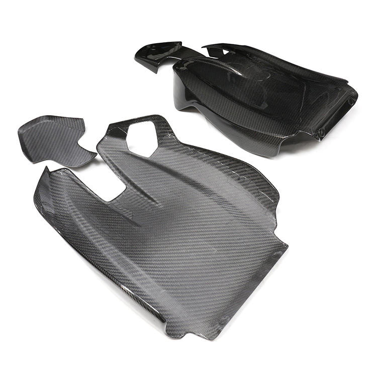 Dry Carbon Fiber Seat Back Cover Replacement Style For BMW M3 G80 X3M X4M X5M Interior Parts