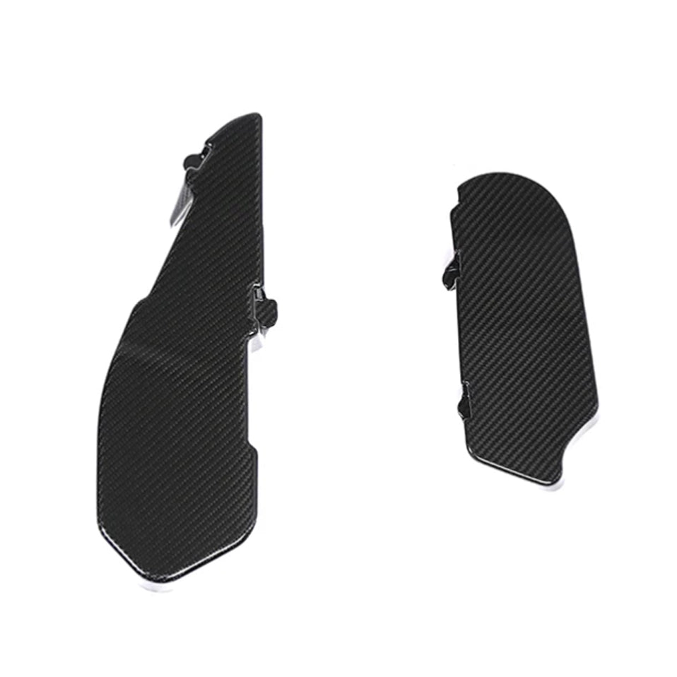 Dry carbon fiber ECU battery terminal cover for BMW G90 M5
