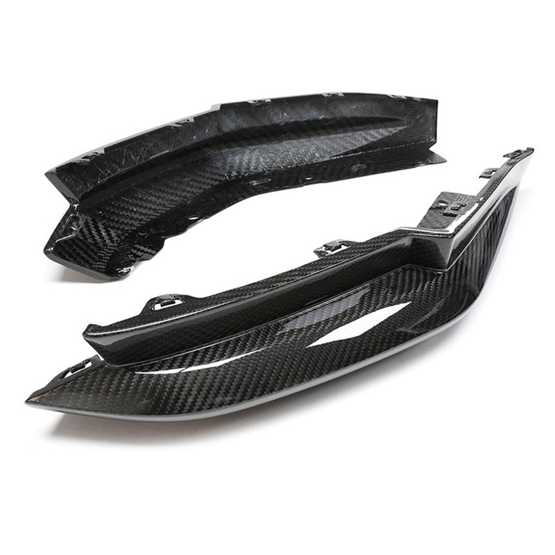 Aggressive Rear Styling: BMW G80 M3 & G82 M4 Dry Carbon Rear Bumper Aprons