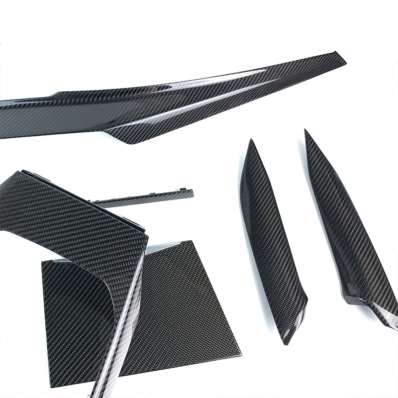 Carbon fiber dashboard, center console, and gearshift lever suitable for BMW G80 and G82 G87  interiors