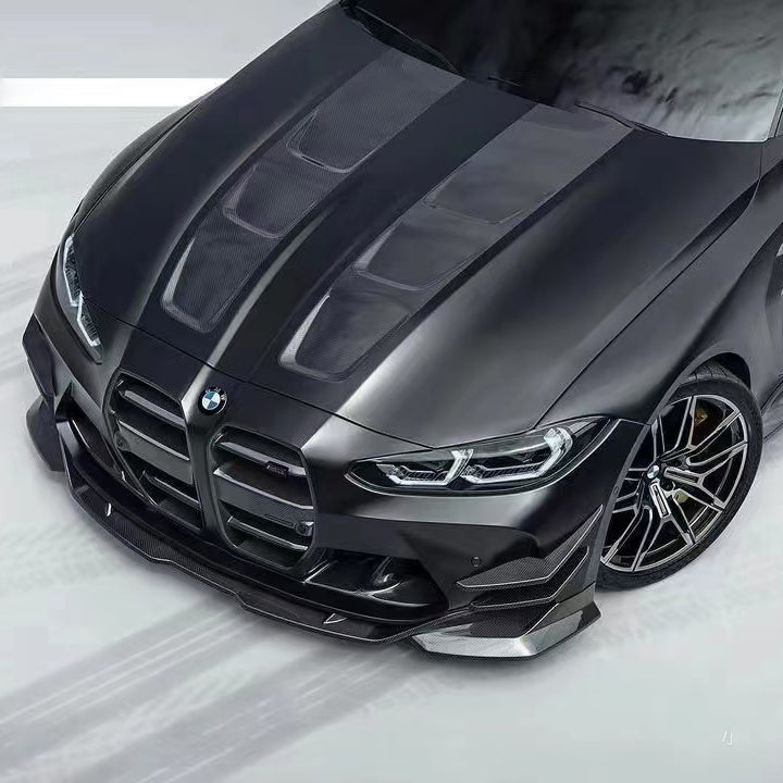Dry carbon fiber hood for BMW G80 and G82