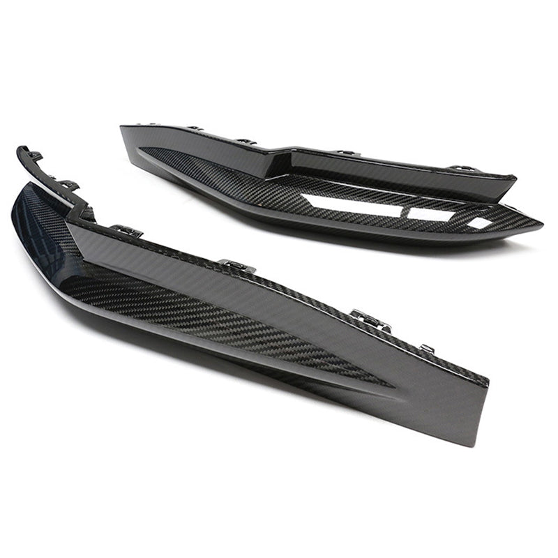 Aggressive Rear Styling: BMW G80 M3 & G82 M4 Dry Carbon Rear Bumper Aprons