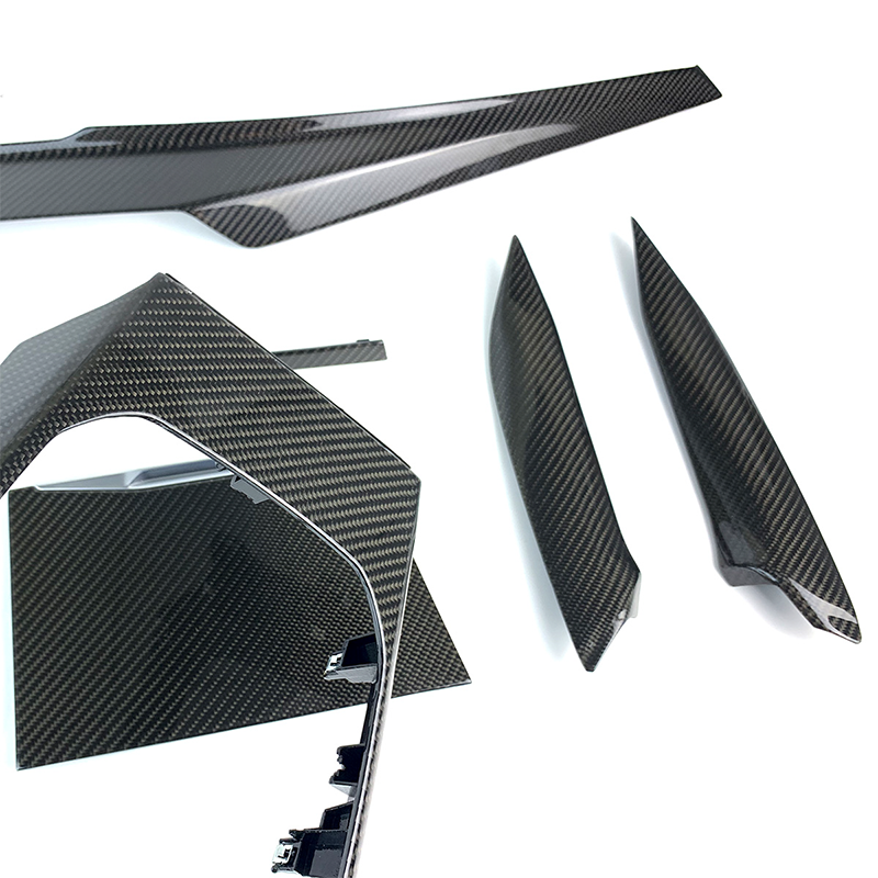 Carbon fiber dashboard, center console, and gearshift lever suitable for BMW G80 and G82 G87  interiors