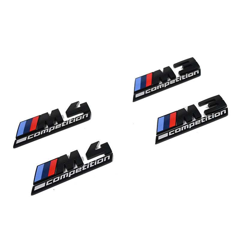 For BMW M3 G80 M4 G82 G83 2021+ Front Grille Side Vent Cover Competition Emblem Logo Stickers