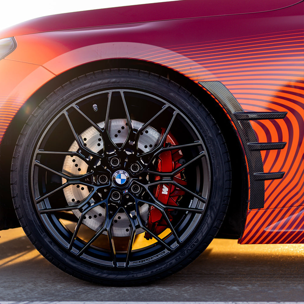 BMW M2 G87 Dry carbon fiber eyebrows - Amxnx