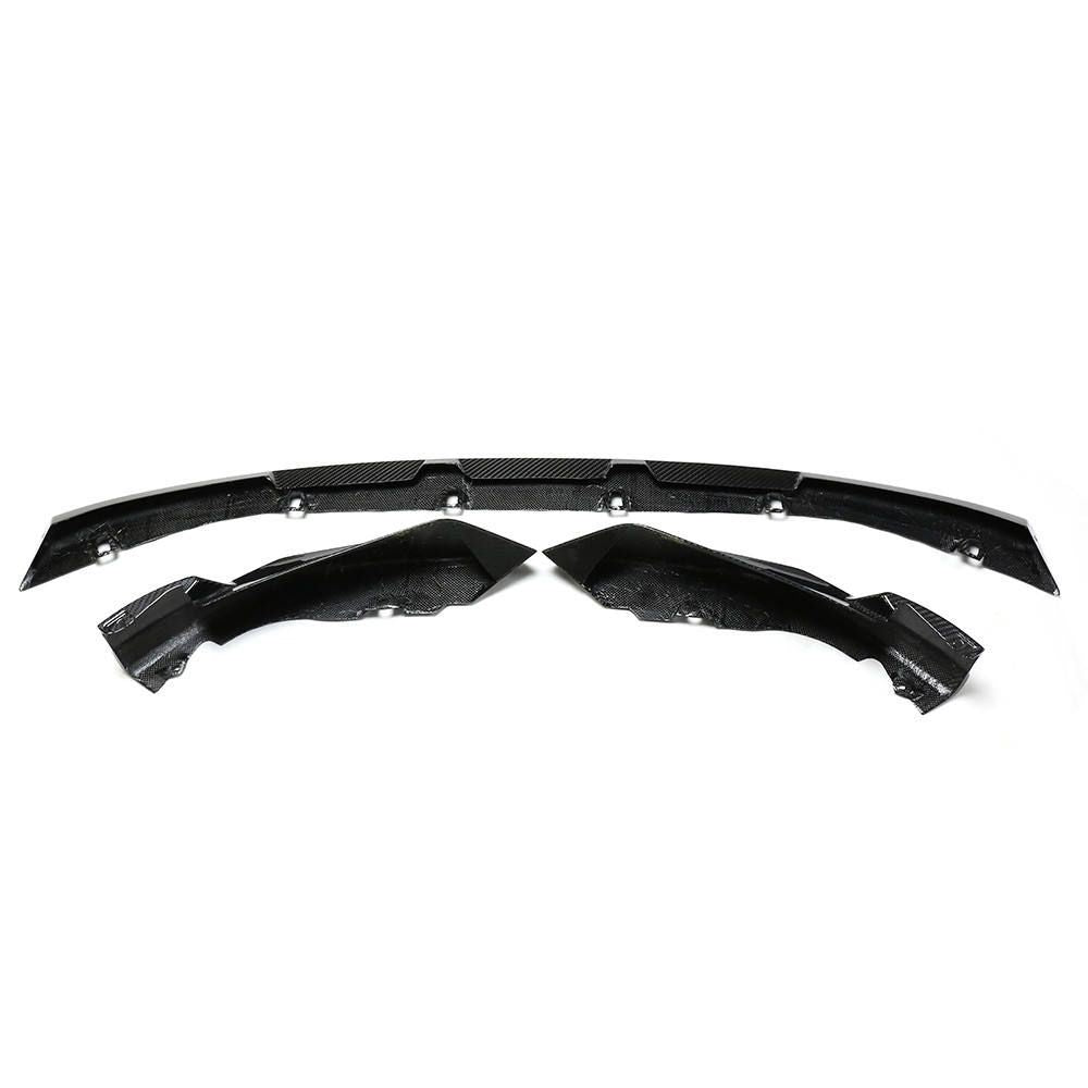 BMW M3/M4 G80/G82 Dry Carbon Fiber MP Three-Stage Front Lip - Amxnx