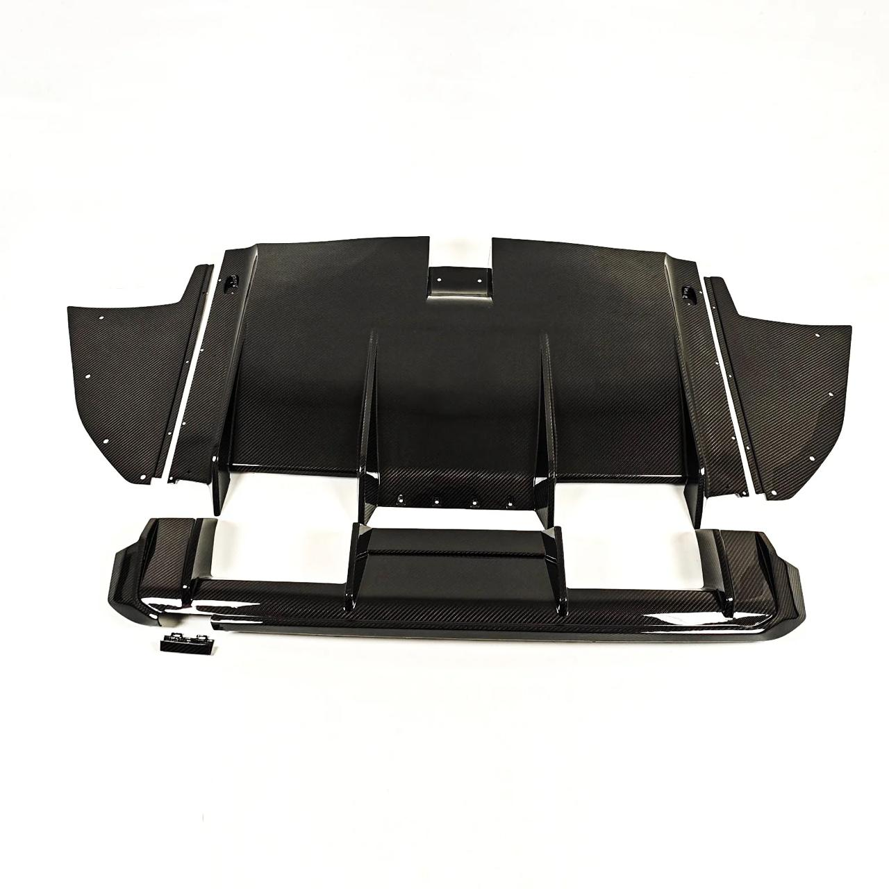 M3 G80 M4 G82 G83 Dry Carbon Fiber Rear Diffuser RSC Style