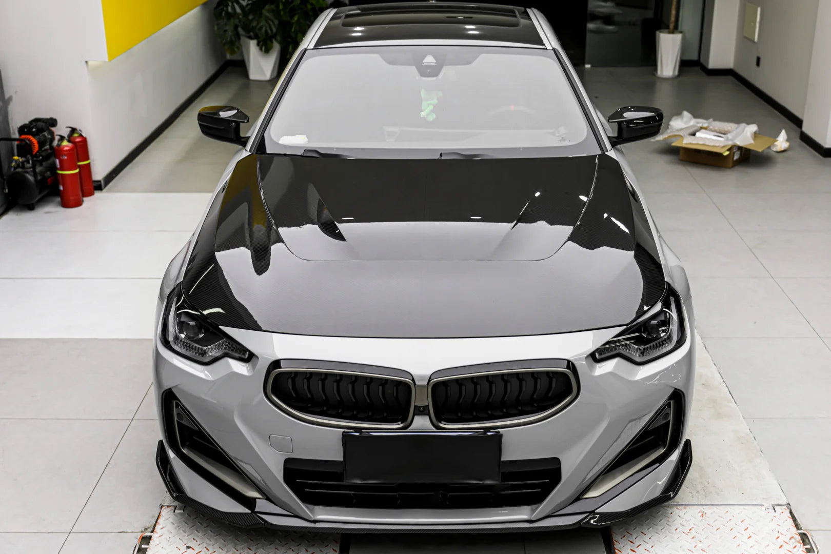 BMW M2 F87 Dry carbon fiber cover - Amxnx