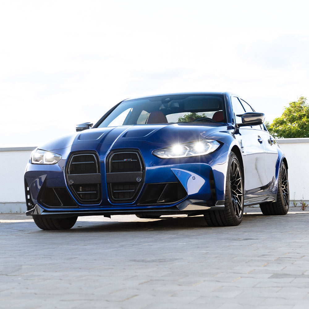 BMW M3/M4 G80/G82 Dry carbon fiber front bar trend - Amxnx