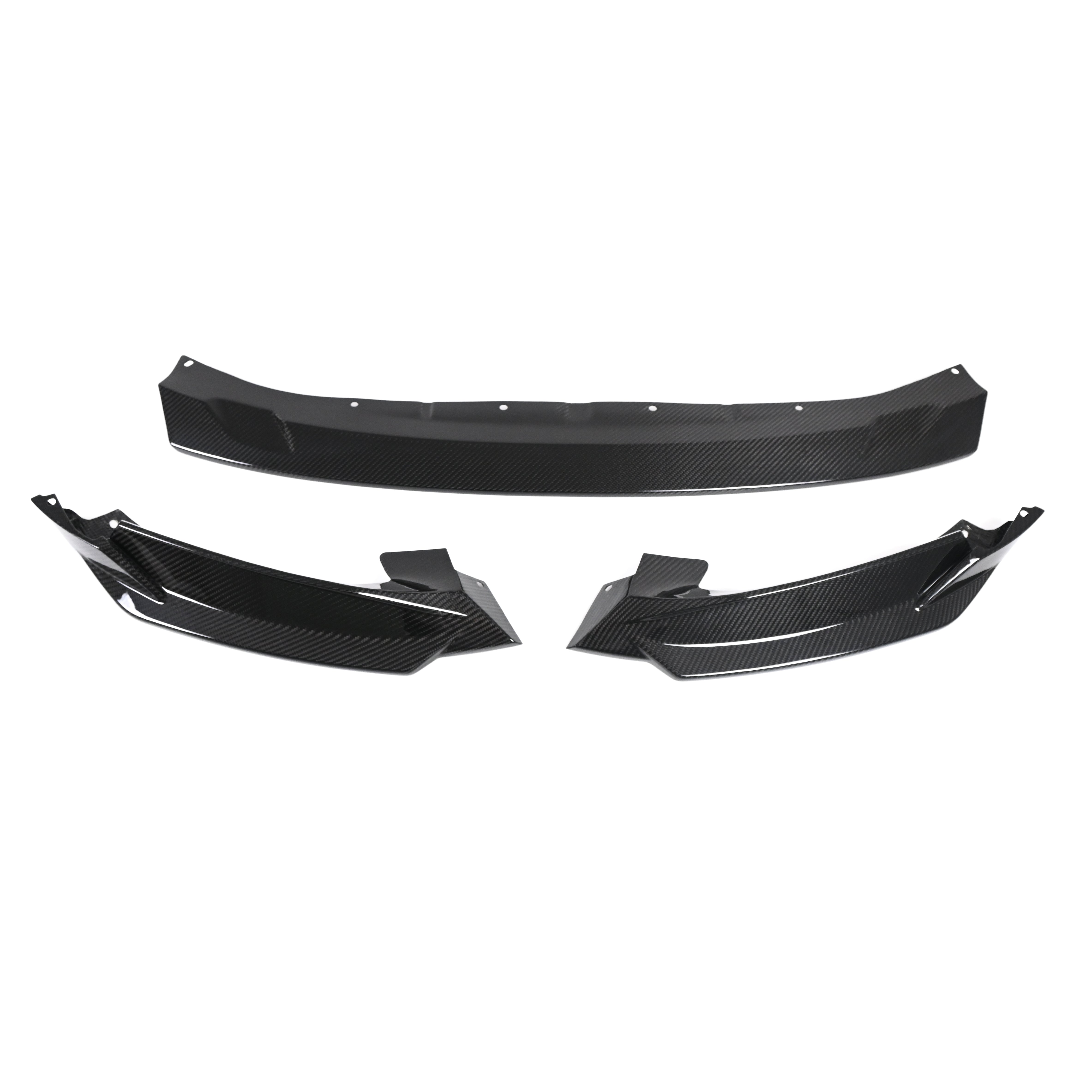 Dry carbon fiber R44 II SP2 front diffuser and lower bumper body kit for BMW G80 and G82 models