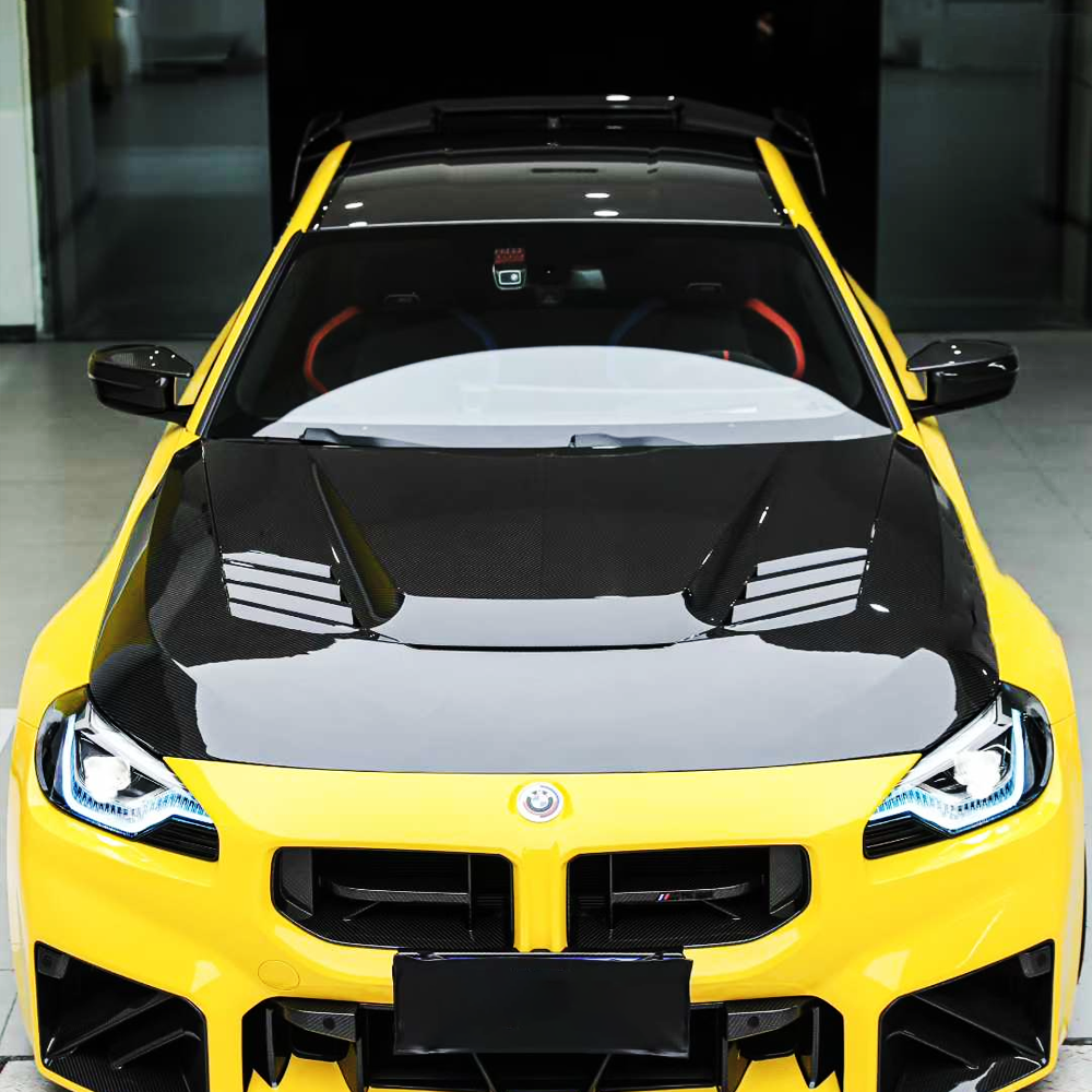 Dry Carbon Fiber Hood for BMW M2 G87 | 1:1 OEM Fitment Upgrade