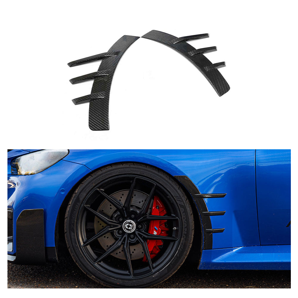 BMW M2 G87 Dry carbon fiber eyebrows - Amxnx