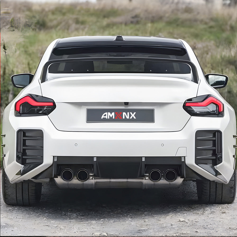 BMW M2 G87 Dry carbon fiber  rear lip - Amxnx