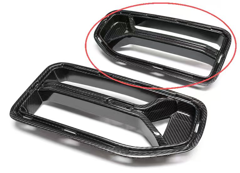 For BMW G8x G20: front lip, air vent trim, grille, door components, mirror caps, original rear corner parts, body kit (ABS).