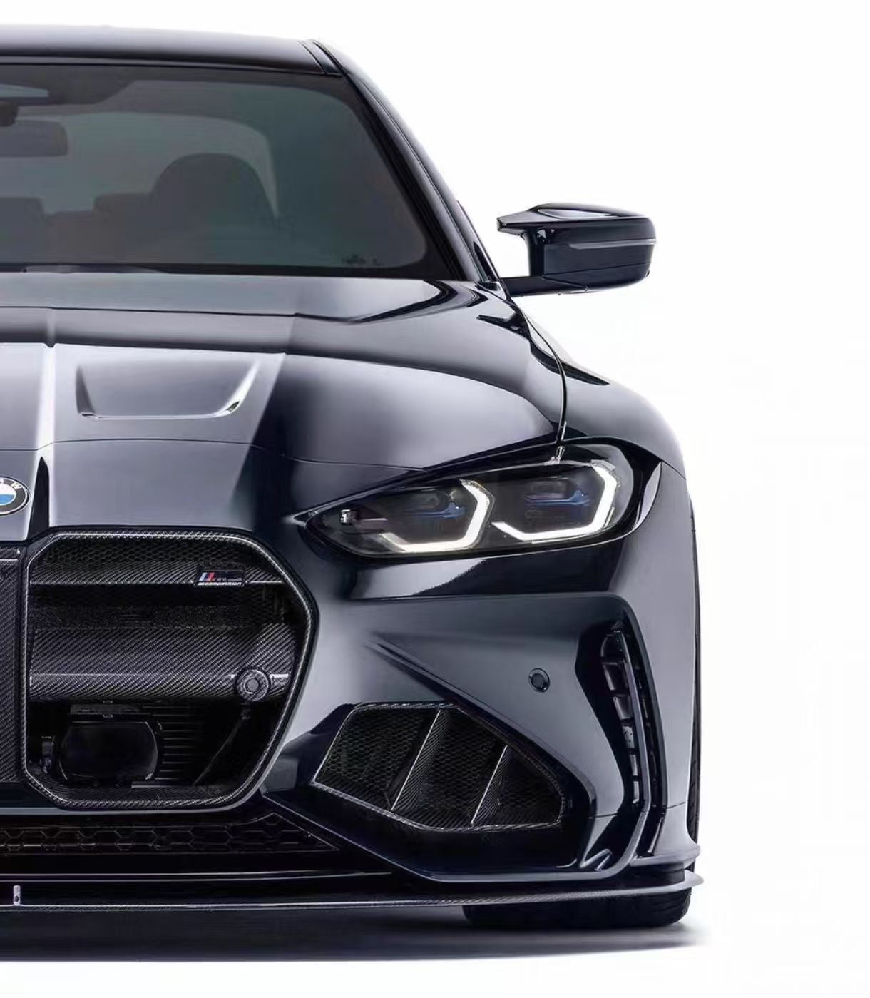 Carbon Fiber Auto Modification Parts For BMW G8X F8X camaro C7 Front Lip Rear Diffuser Side Skirt Mirror Housing Spoiler Air Vents Body Aero Kits Replacement Auto Accessories