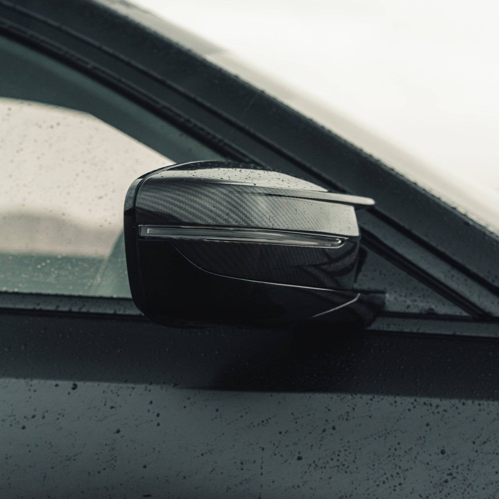 BMW M3/M4 G80/G82 Dry carbon fiber rearview mirror - Amxnx