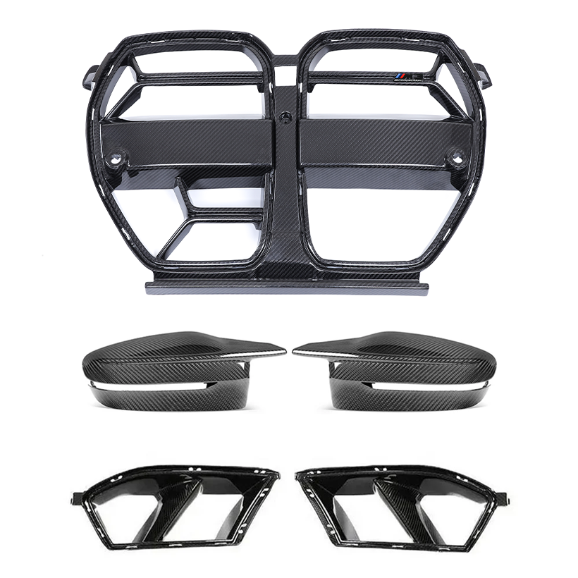 BMW M3/M4 G80/G81/G82/G83 MP STYLE: grille, side mirrors, air vents
