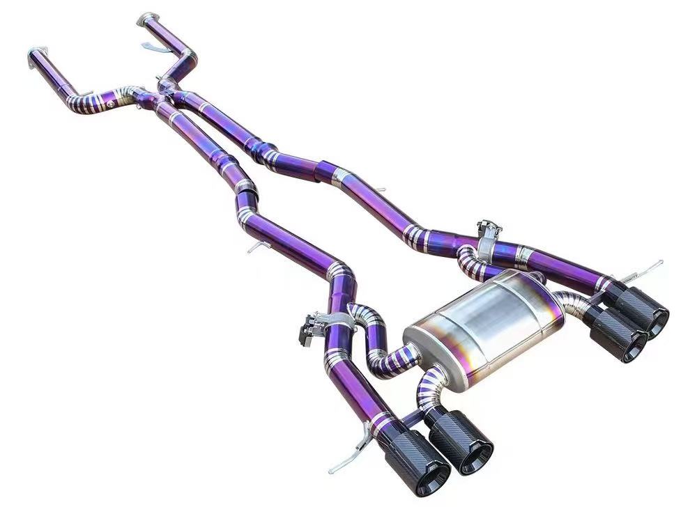 G82 Titanium alloy exhaust system