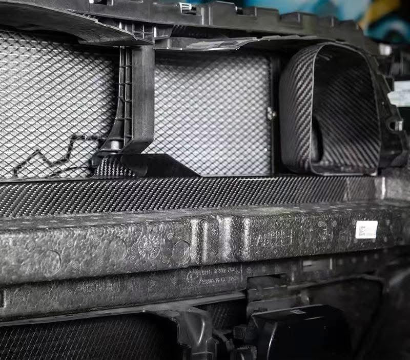 Dry carbon fiber impact protection sleeves for BMW M3, G80, G82, and M4